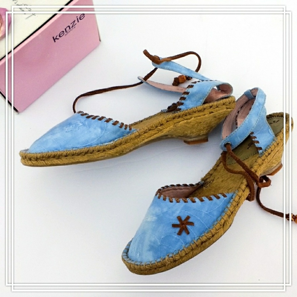 Kenzie Blue Espadrilles